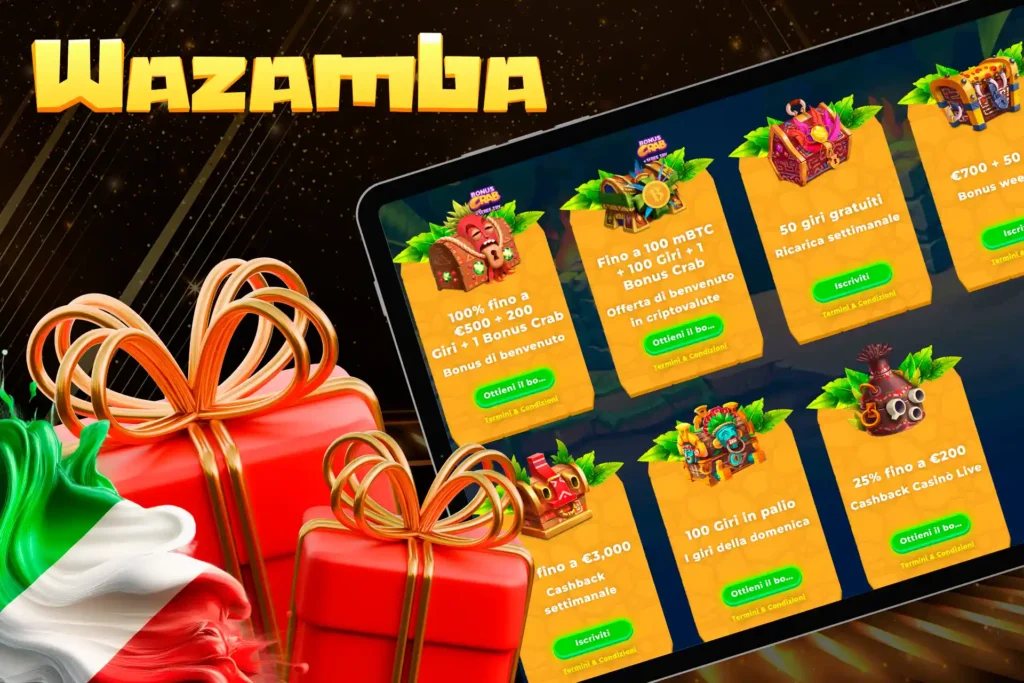 Scopri il programma bonus del casino