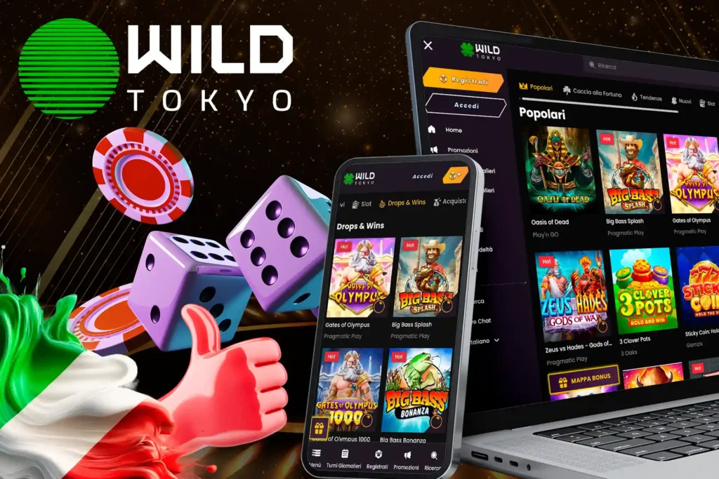 Wild Tokyo casino la scelta di tutti gli italiani
