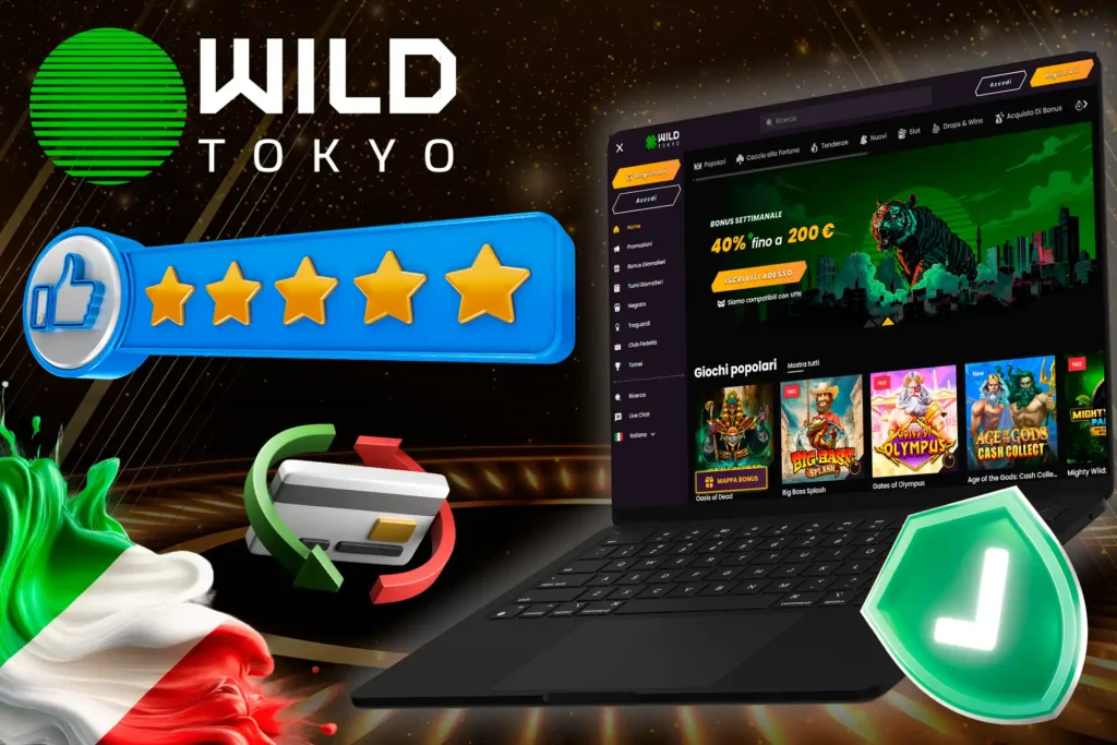 Wild Tokyo casino è un casinò onesto e affidabile in Italia